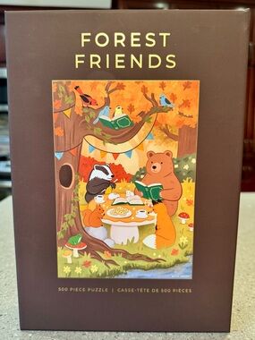 Hobbry jigsaw puzzle Forest friends 500 Pieces